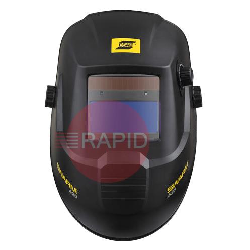 0700102010  ESAB Swarm A20 Auto Darkening Welding Helmet, Shades 9 - 13 (Adjustable) With Grind Mode